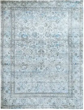 Blå Persia Persisk vintage teppe 355 x 237 cm