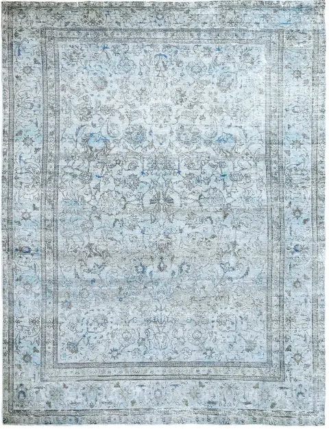 Blu Persiano Tappeto vintage persiano 355 x 237 cm