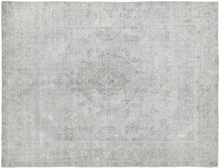 Gris Persa Alfombra persa vintage 267 x 194 cm