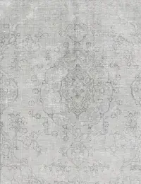 Gris Persa Alfombra persa vintage 267 x 194 cm - view 3