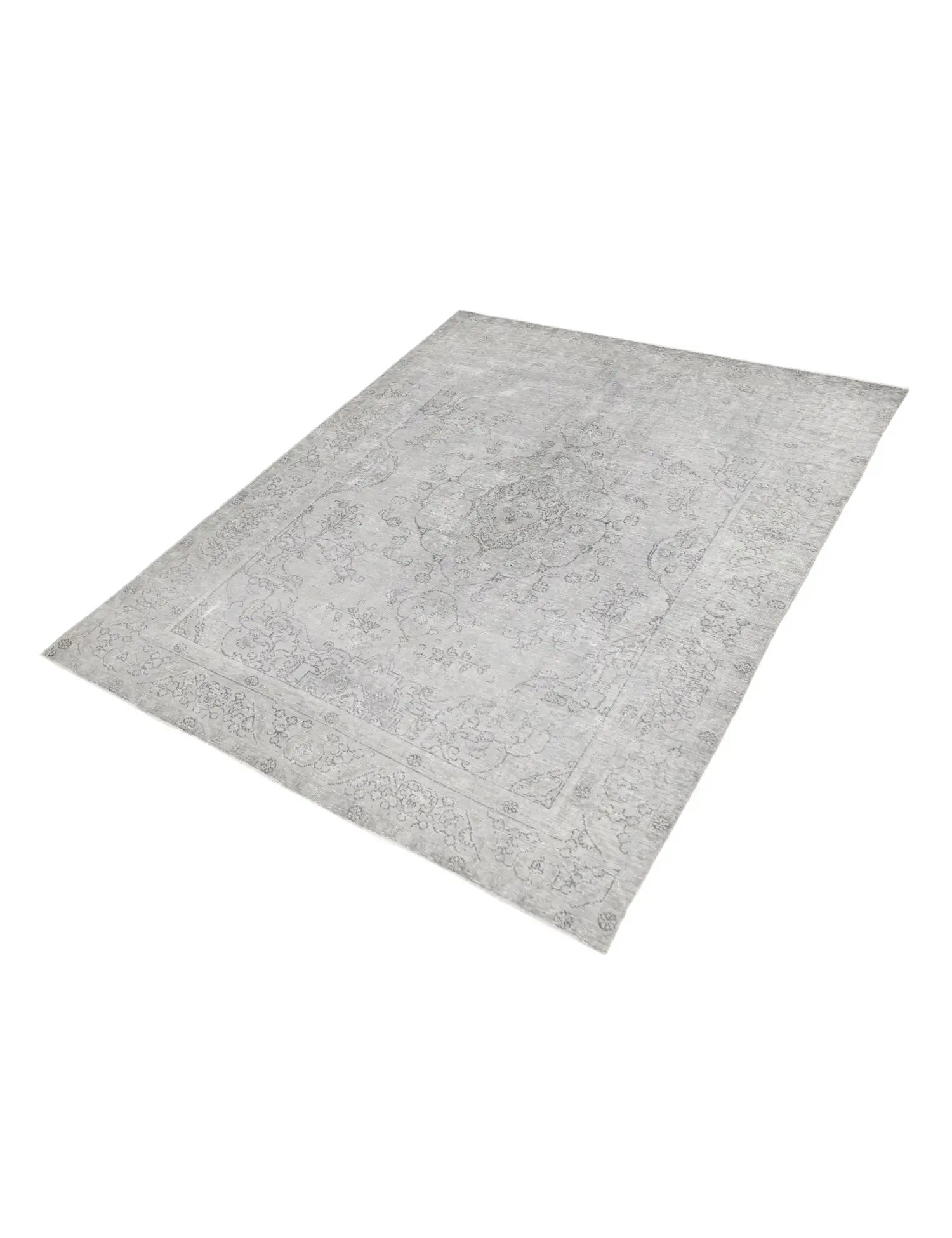 Gris Persa Alfombra persa vintage 267 x 194 cm - Alfombra única hecha a mano