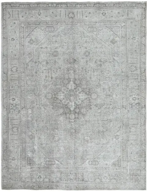 Grijs Perzië Perzisch Vintage Tapijt 330 x 241 cm