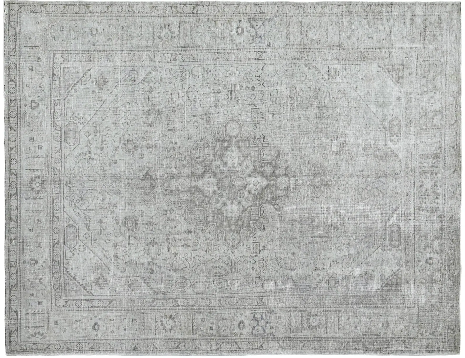 Gris Persa Alfombra persa vintage 330 x 241 cm