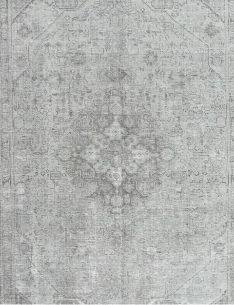 Grijs Perzië Perzisch Vintage Tapijt 330 x 241 cm - view 3