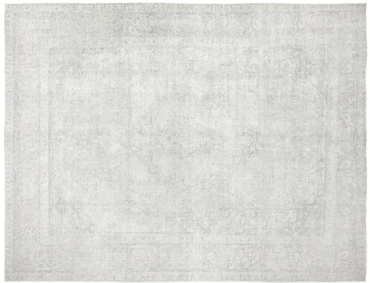 Gris Persa Alfombra persa vintage 367 x 287 cm