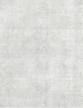 Gris Persia Alfombra persa vintage 367 x 287 cm - view 3