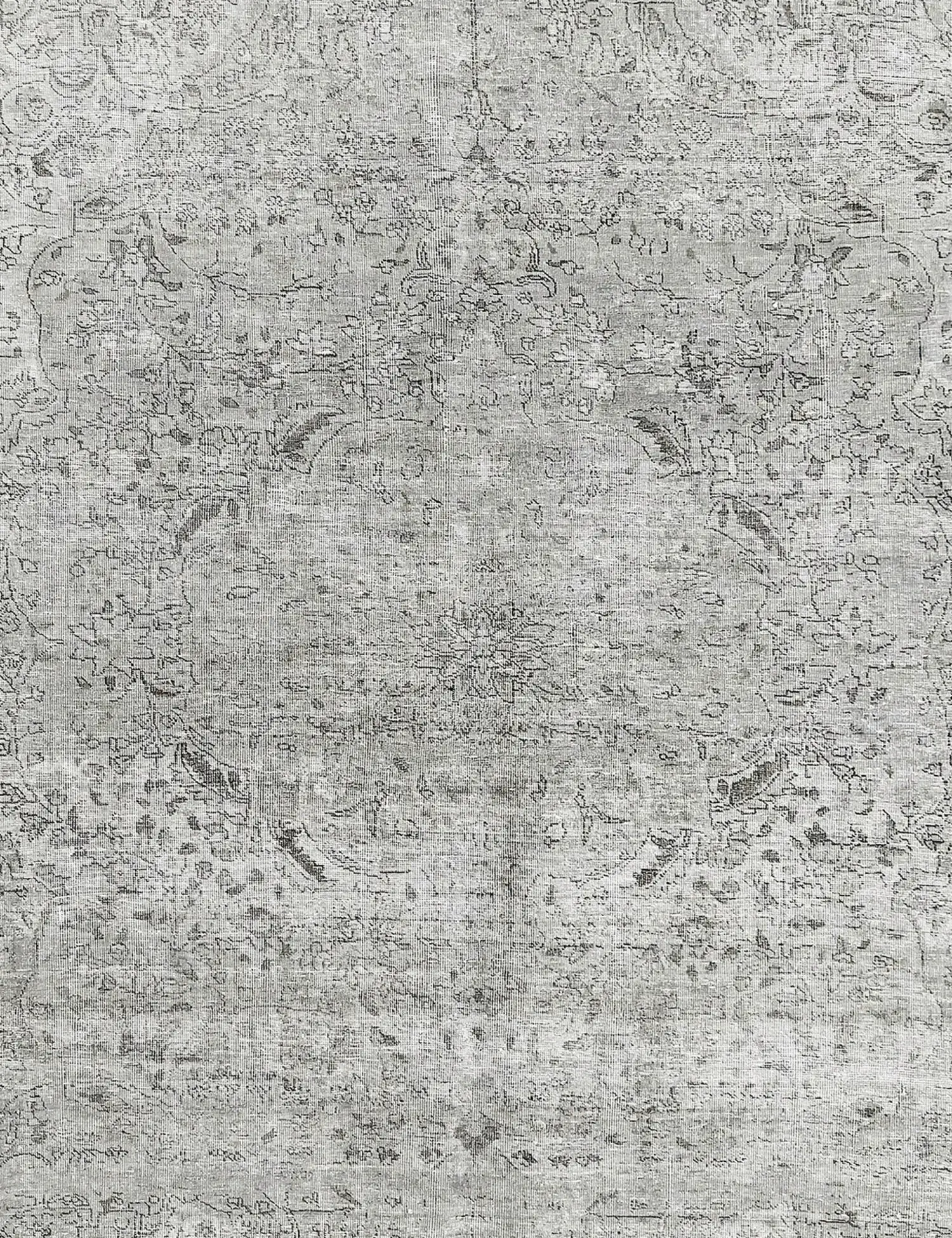 Grey Persia Persian Vintage Carpet 316 x 240 cm - Unique Handmade Carpet
