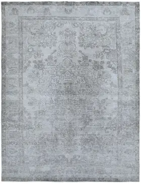 Blå Persia Persisk vintage teppe 295 x 190 cm