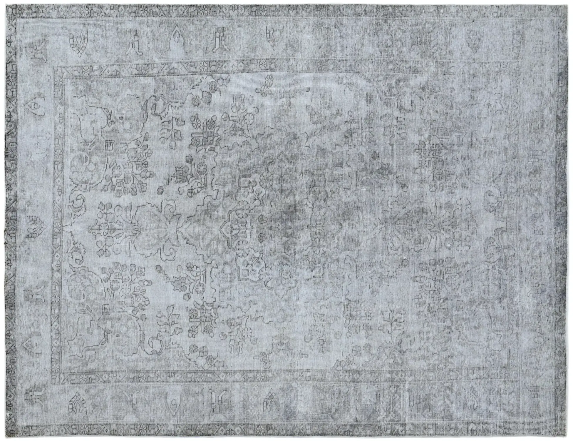 Blå persia Persisk vintage teppe 295 x 190 cm