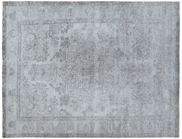 Blå persia Persisk vintage teppe 295 x 190 cm