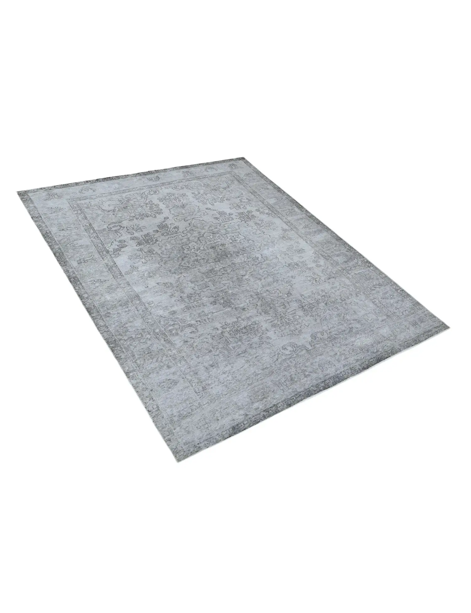 Blå persia Persisk vintage teppe 295 x 190 cm - Unikt håndlaget teppe