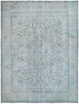 Grise Persan Tapis Persan vintage 291 x 241 cm