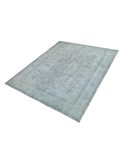 Grau Persien Persischer Vintage Teppich 291 x 241 cm - view 1