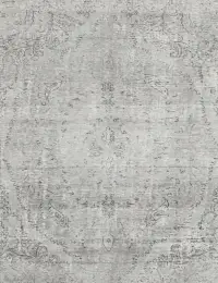 Grå Persien Persisk Vintagetæppe 276 x 190 cm - view 3
