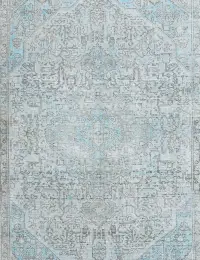 Blå Persien Persisk Vintagetæppe 274 x 198 cm - view 3