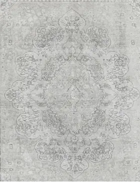 Grå Persia Persisk vintage teppe 290 x 192 cm - view 3