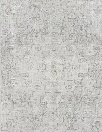 Grau Persien Persischer Vintage Teppich 284 x 195 cm - view 3