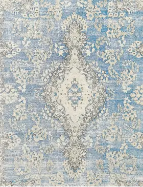 Bleu Persan Tapis Persan vintage 291 x 202 cm - view 3