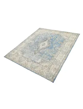 Bleu Persan Tapis Persan vintage 291 x 202 cm - view 1