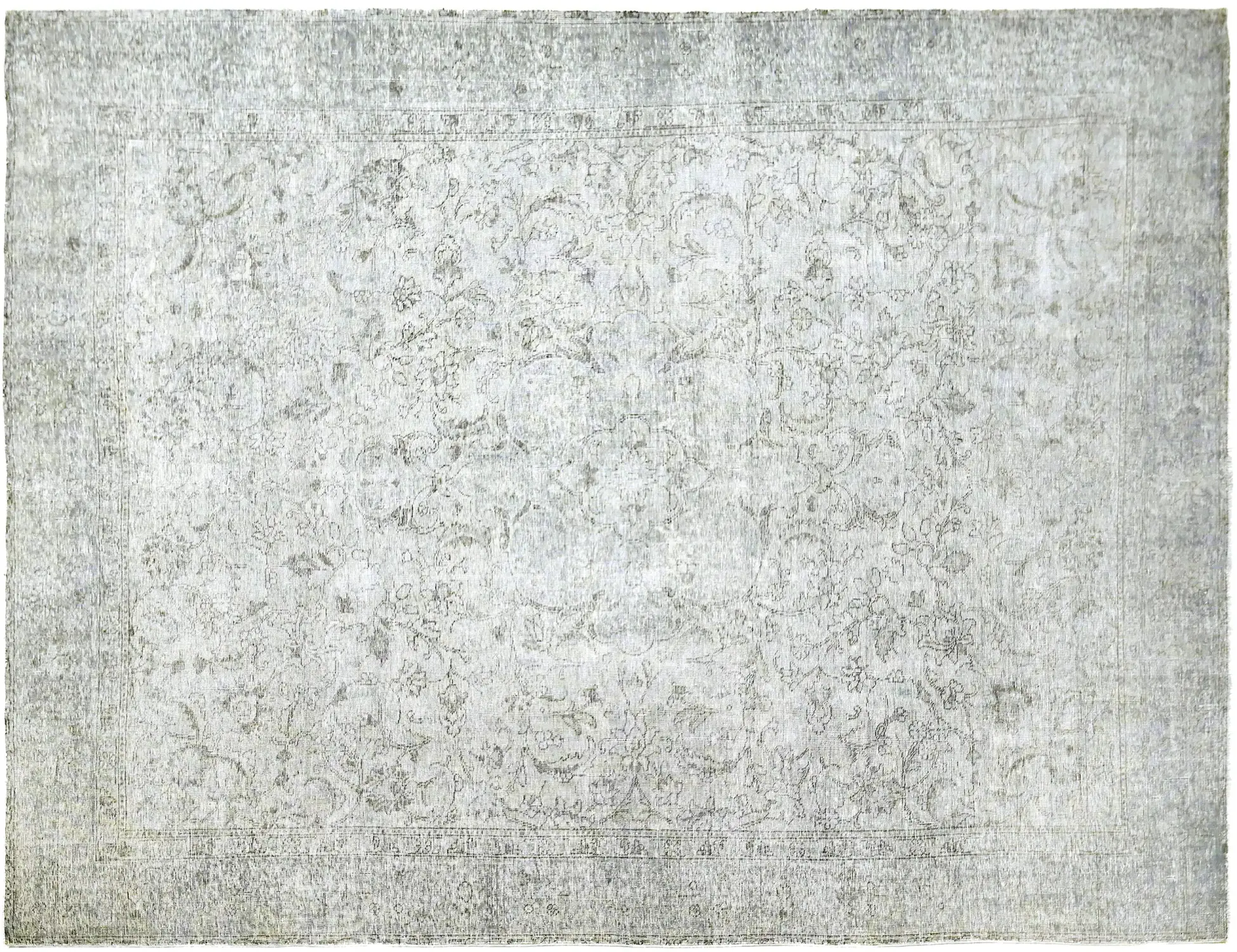 Grey Persia Persian Vintage Carpet 313 x 230 cm - Unique Handmade Carpet