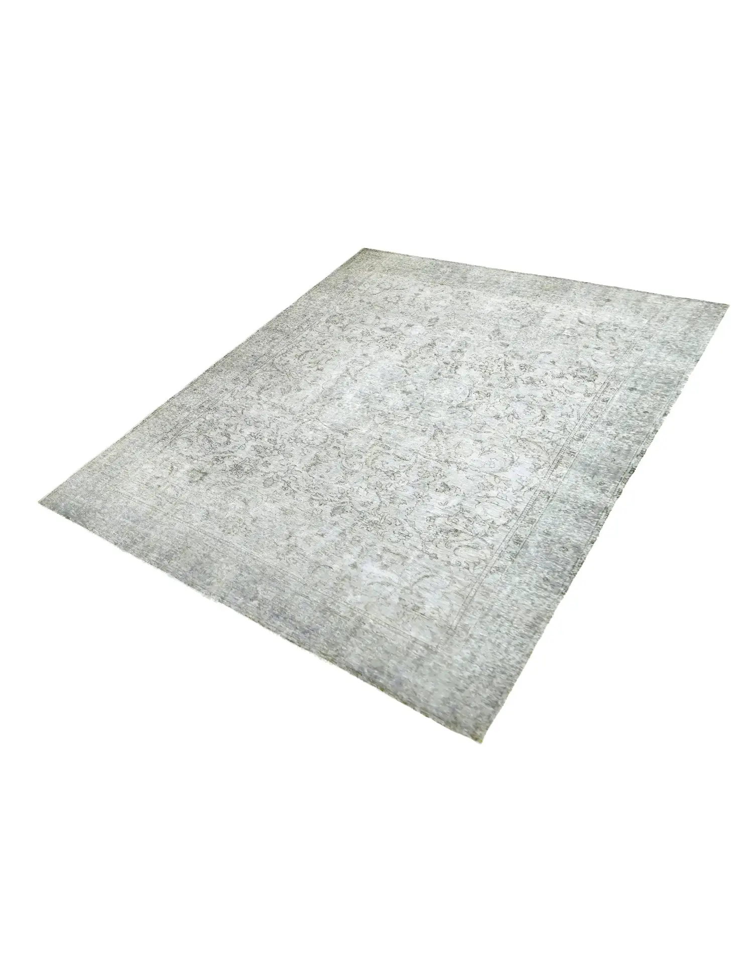 Grey Persia Persian Vintage Carpet 313 x 230 cm - Unique Handmade Carpet