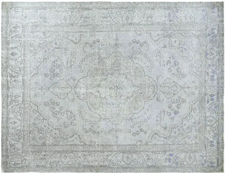 Blå Persien Persisk vintage matta 280 x 193 cm