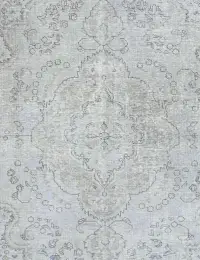 Blå Persien Persisk vintage matta 280 x 193 cm - view 3