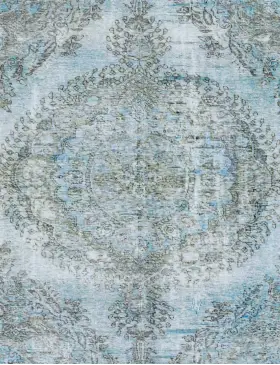 Grijs Perzië Perzisch Vintage Tapijt 276 x 186 cm - view 3