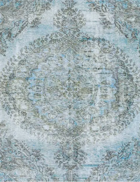 Grå Persien Persisk vintage matta 276 x 186 cm - view 3