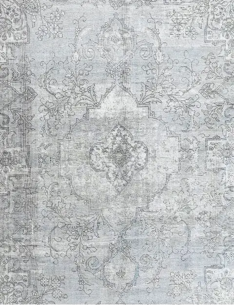 Bleu Persan Tapis Persan vintage 384 x 291 cm - view 3