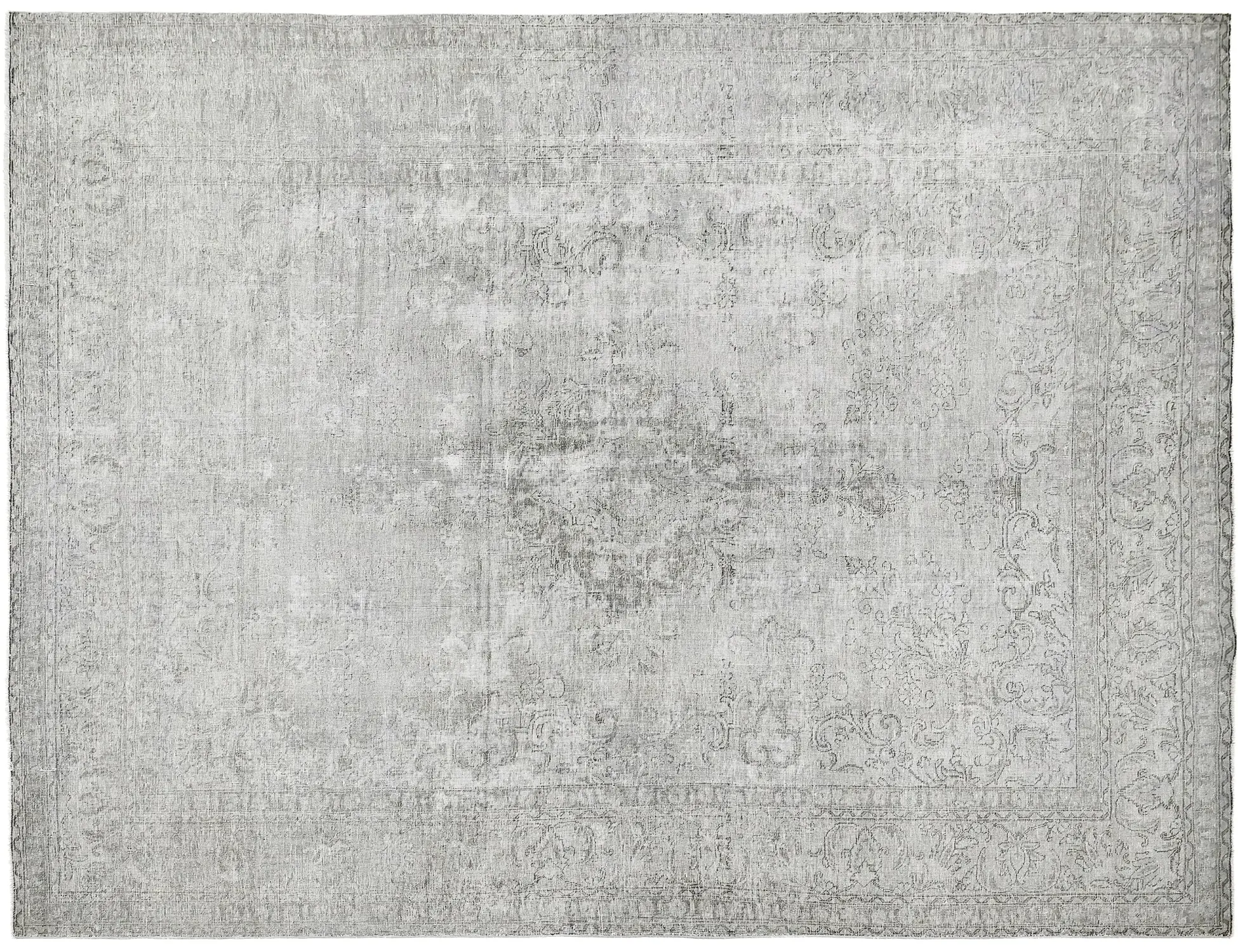Grise Persan Tapis Persan vintage 336 x 262 cm - Tapis fait main unique