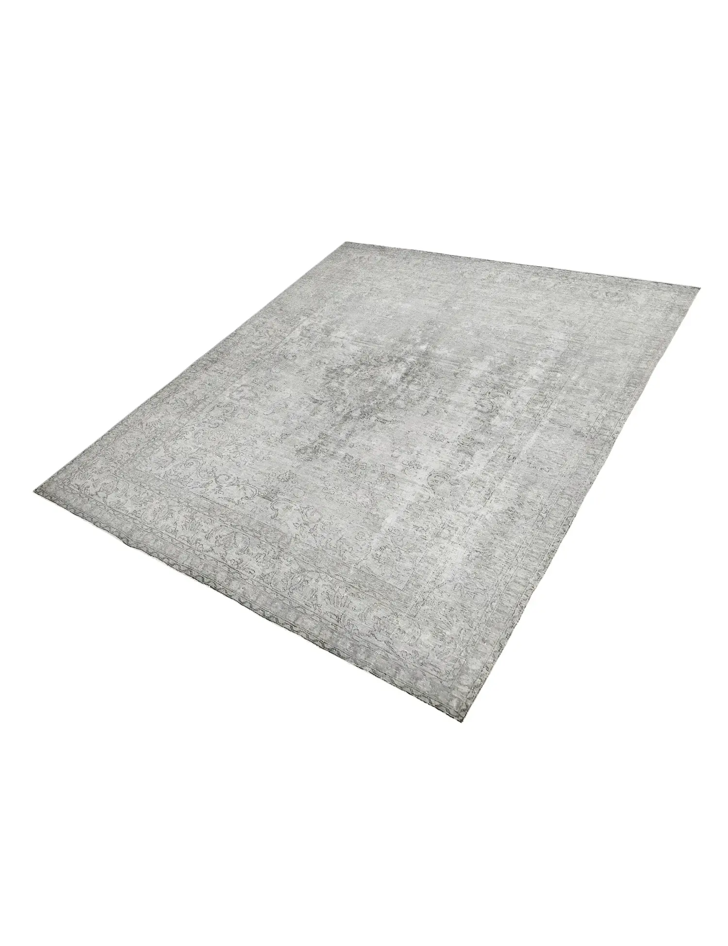 Grise Persan Tapis Persan vintage 336 x 262 cm - Tapis fait main unique