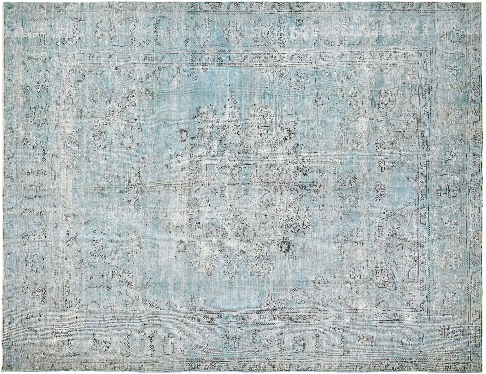 Bleu Persan Tapis Persan vintage 327 x 256 cm