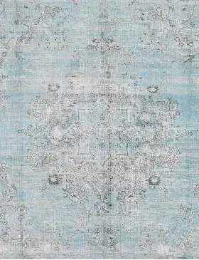 Bleu Persan Tapis Persan vintage 327 x 256 cm - view 3