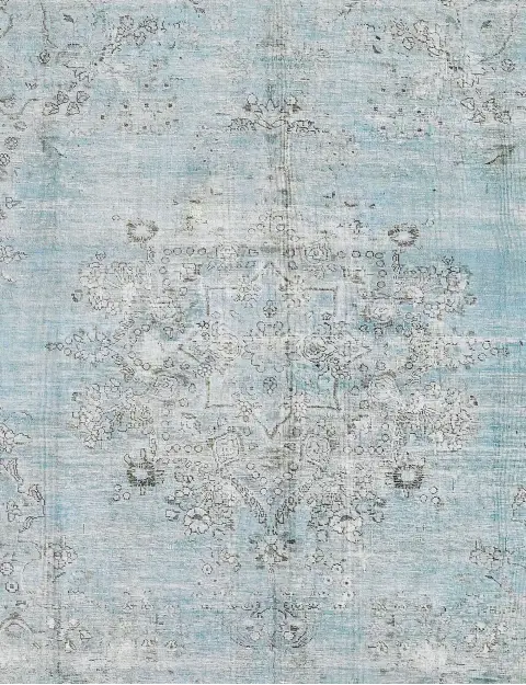 Bleu Persan Tapis Persan vintage 327 x 256 cm - view 3
