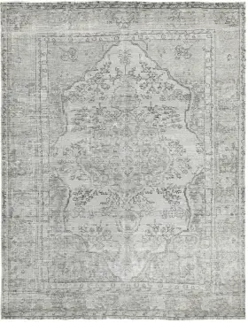 Grå Persia Persisk vintage teppe 270 x 194 cm