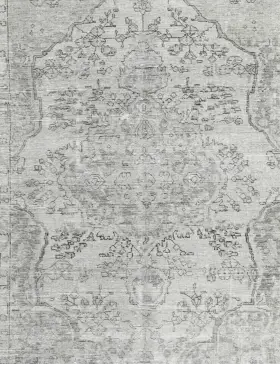 Grå Persia Persisk vintage teppe 270 x 194 cm - view 3