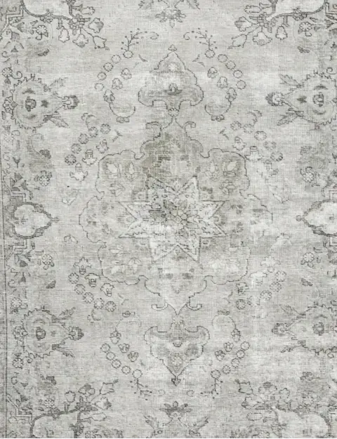 Grå Persien Persisk vintage matta 283 x 190 cm - view 3