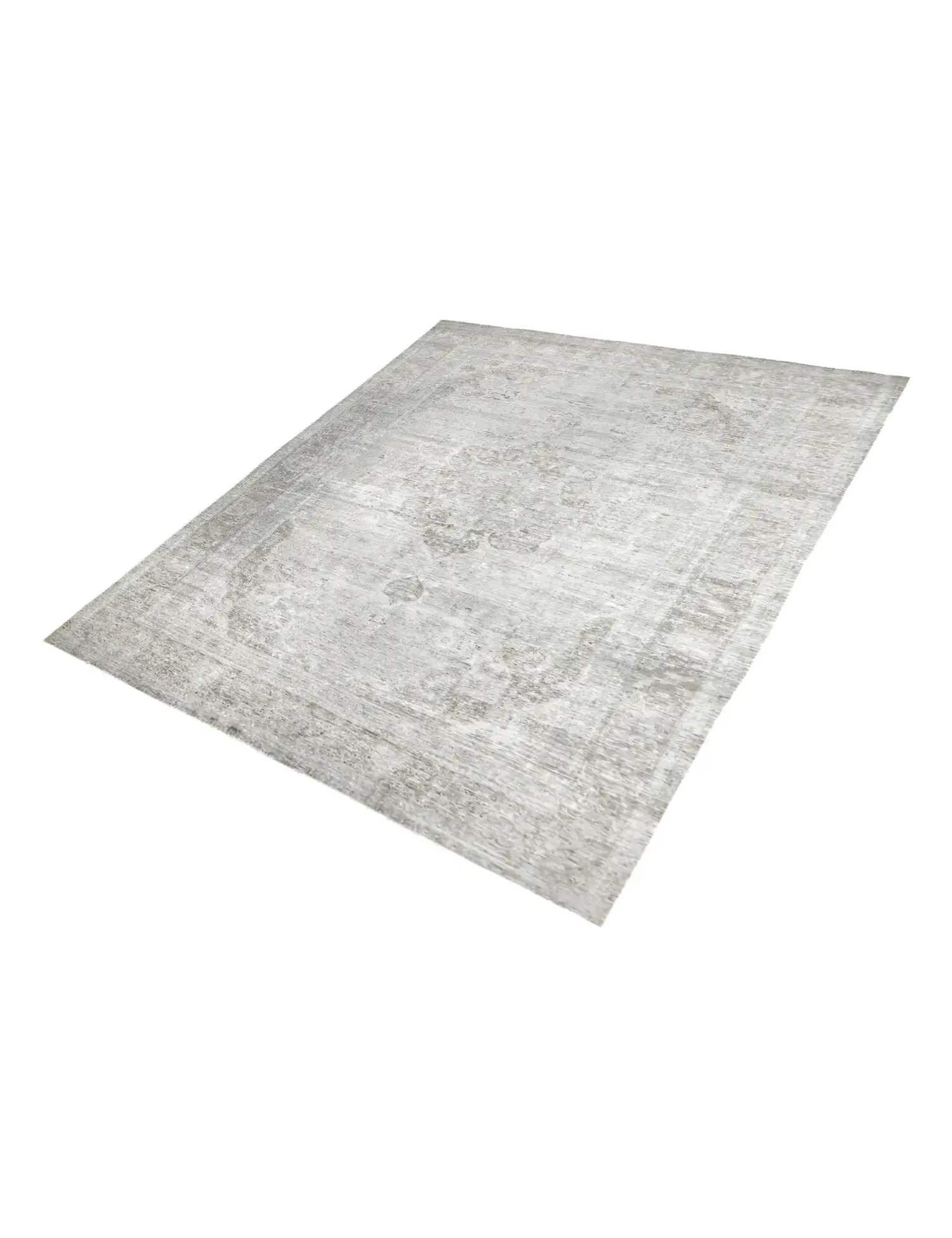 Gris Persa Alfombra persa vintage 337 x 234 cm - Alfombra única hecha a mano
