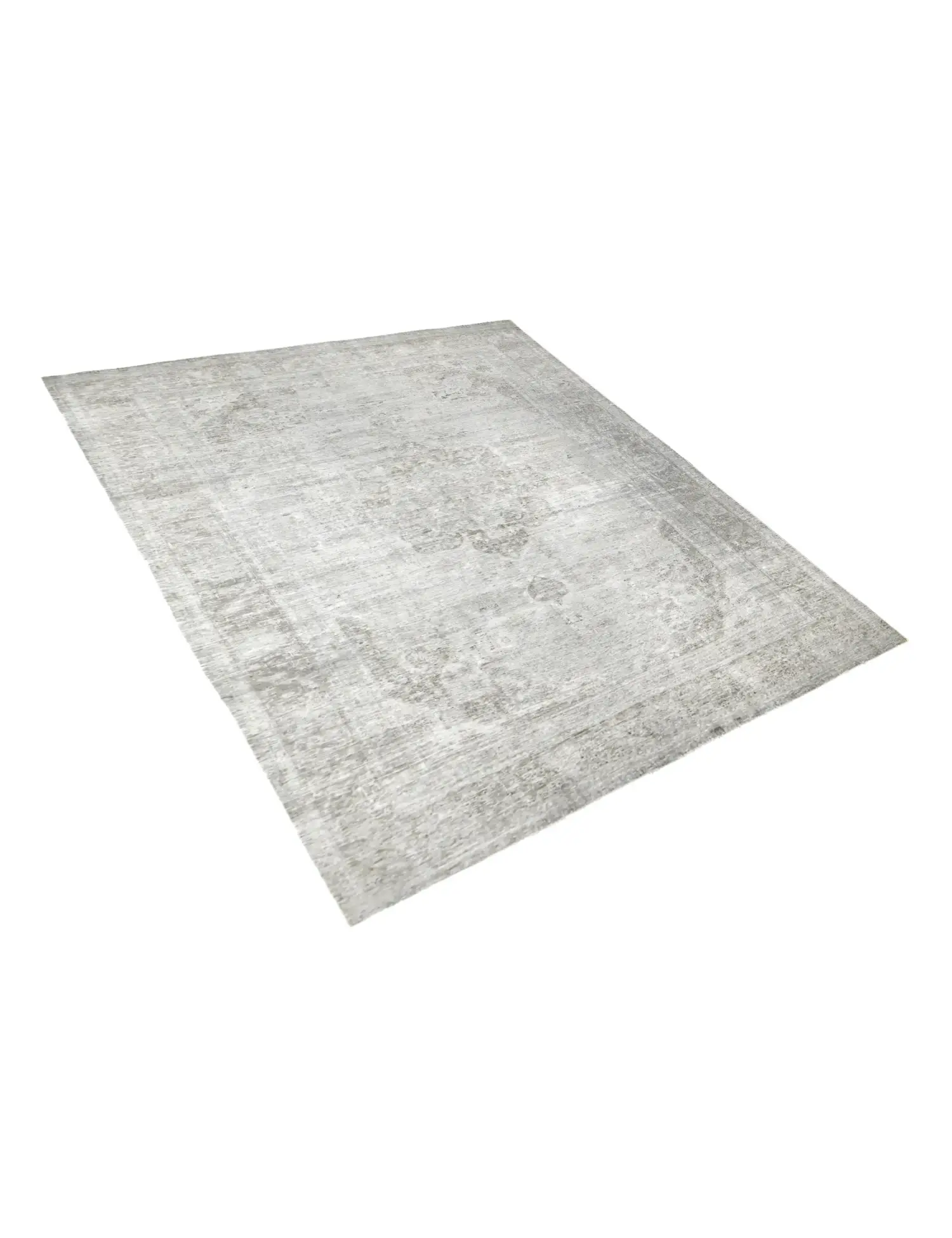 Gris Persa Alfombra persa vintage 337 x 234 cm - Alfombra única hecha a mano