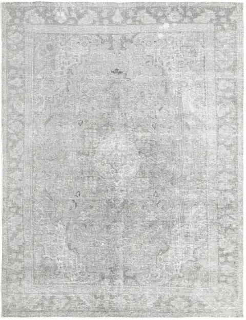 Grå Persien Persisk vintage matta 279 x 200 cm