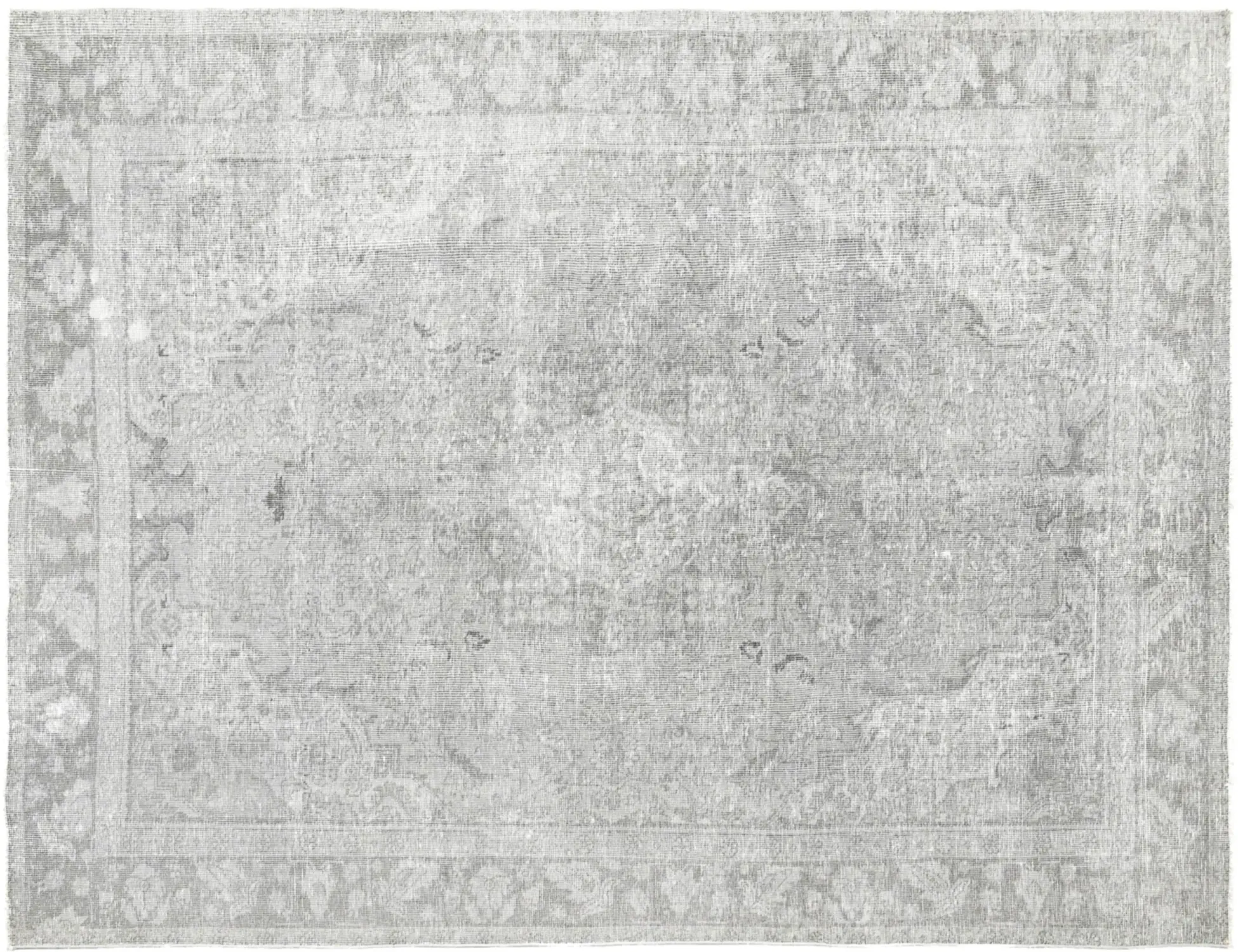 Grå Persien Persisk Vintagetæppe 279 x 200 cm - Unikt håndlavet tæppe