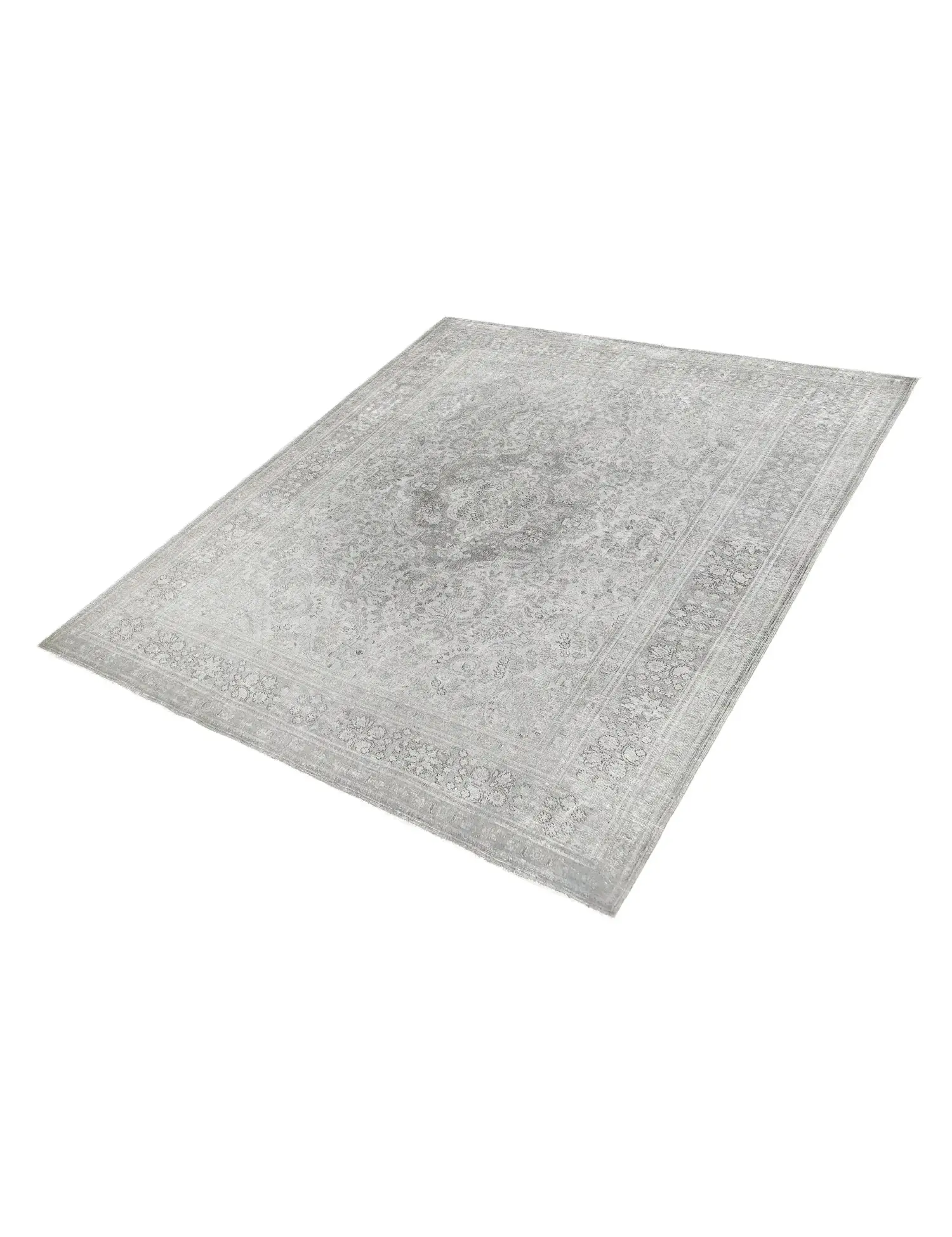 Grigio Persiano Tappeto vintage persiano 294 x 200 cm - Tappeto unico fatto a mano
