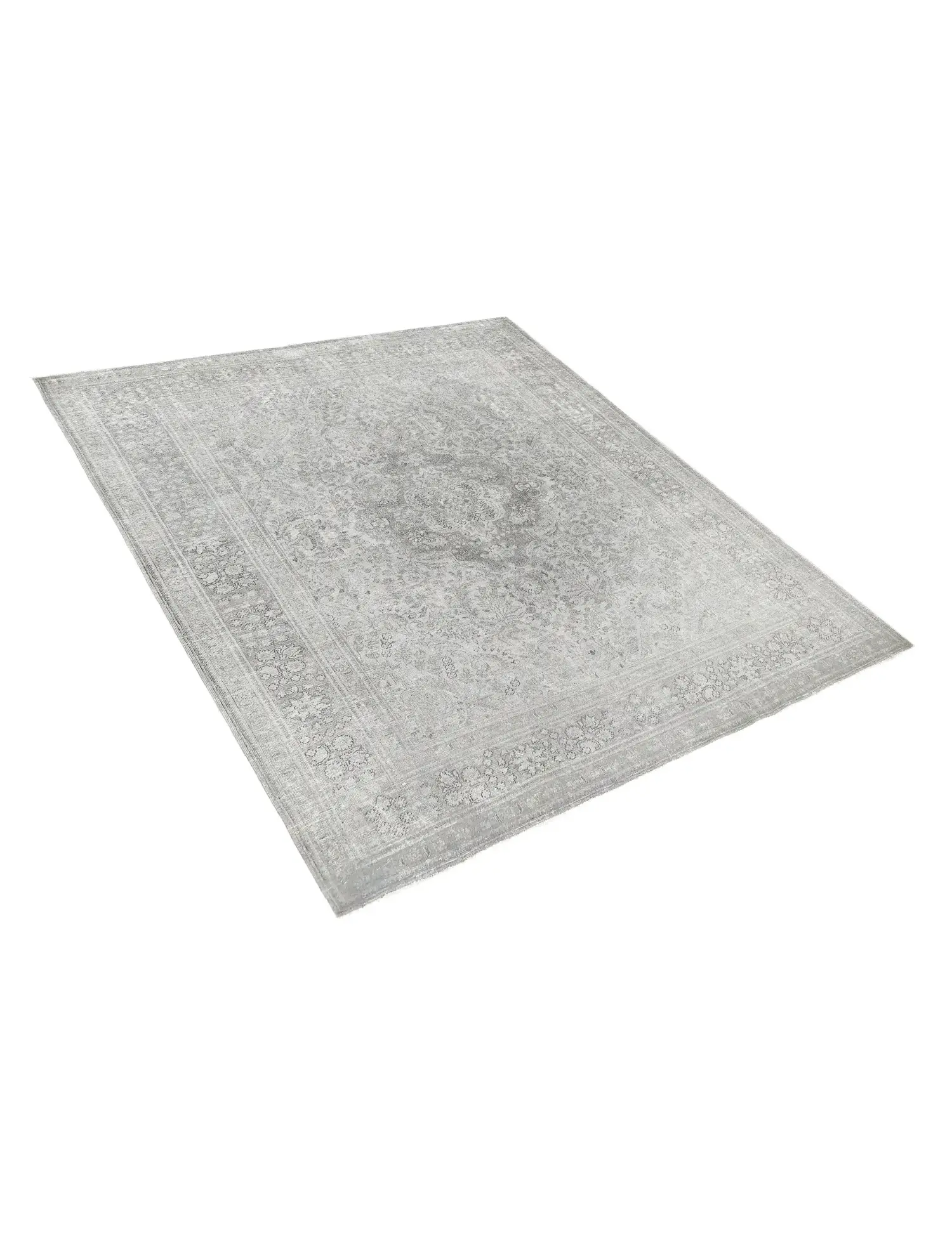 Grigio Persiano Tappeto vintage persiano 294 x 200 cm - Tappeto unico fatto a mano
