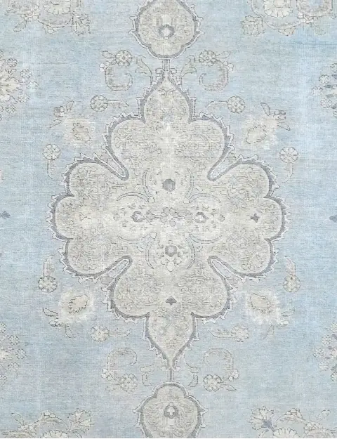 Azul Persia Alfombra persa vintage 326 x 223 cm - view 3