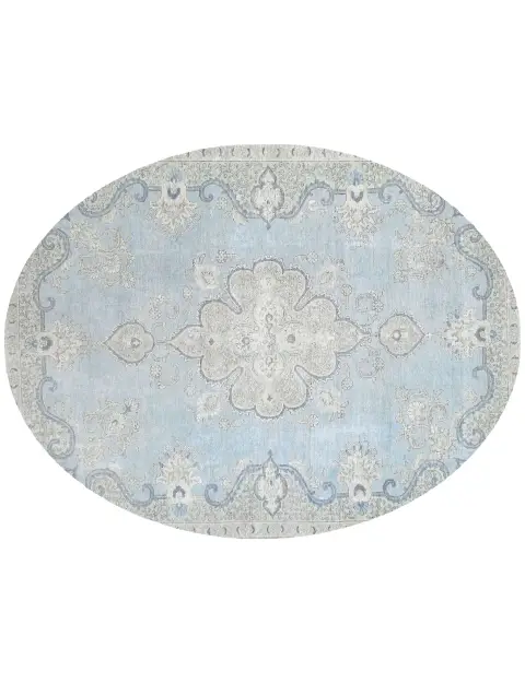 Azul Persia Alfombra persa vintage 326 x 223 cm - view 1
