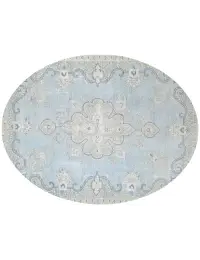 Blau Persien Persischer Vintage Teppich 326 x 223 cm - view 2