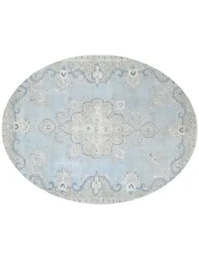 Blau Persien Persischer Vintage Teppich 326 x 223 cm - view 2