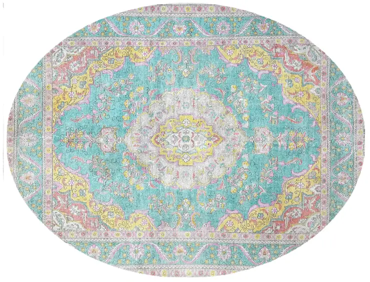 Mehrfarbig Persien Persischer Vintage Teppich 385 x 290 cm