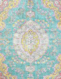Mehrfarbig Persien Persischer Vintage Teppich 385 x 290 cm - view 3